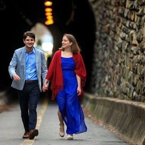 Blue maxi dress